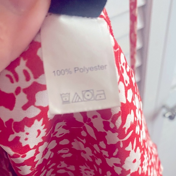 SHEIN Red and White floral dress - Picture 5 of 7